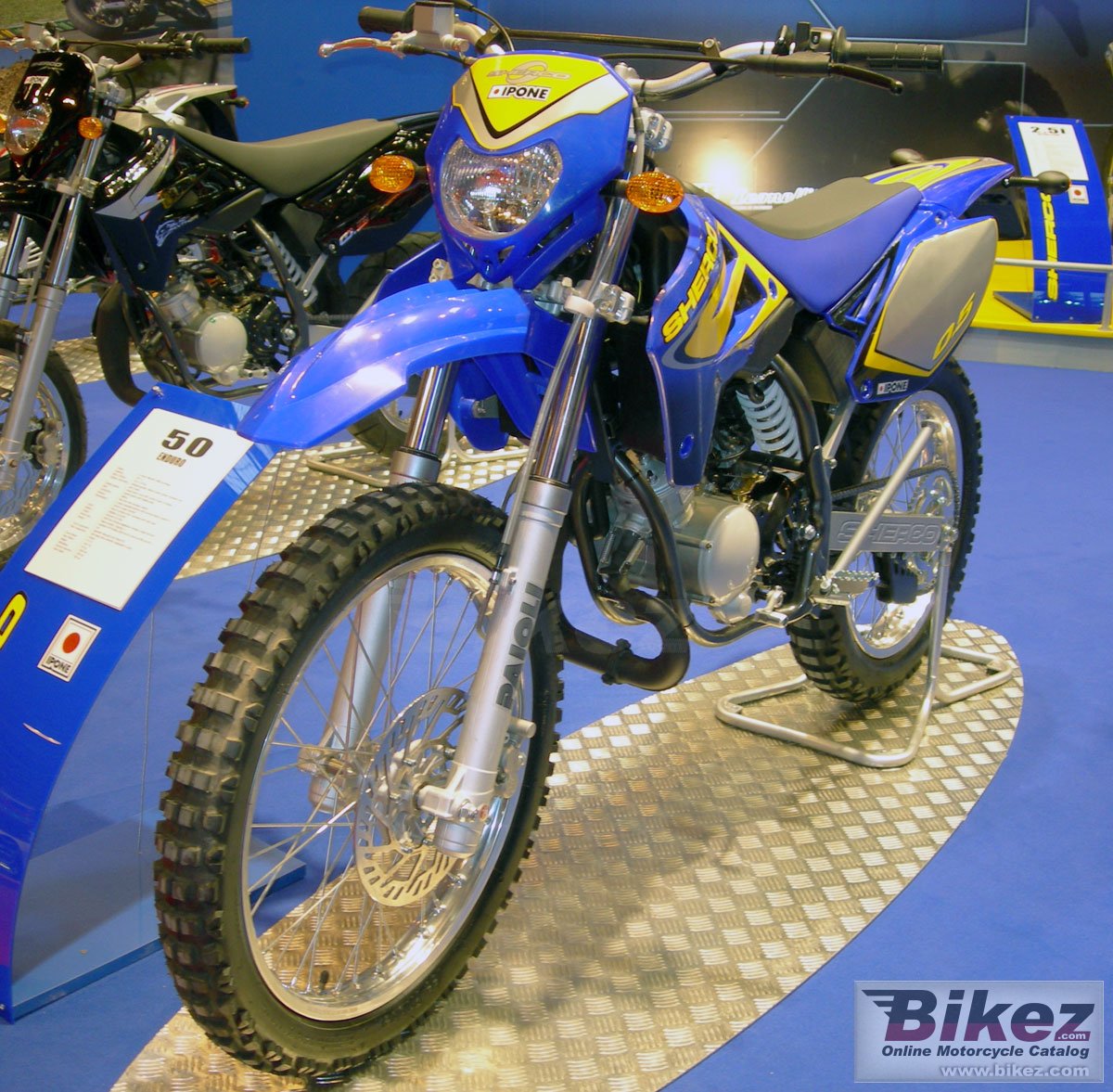 Big Sherco ipone 50 cc supermotard picture and wallpaper from Bikez.com